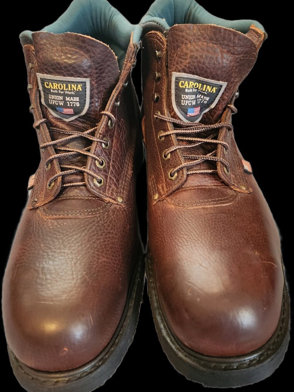 Men's Carolina 6" Steel Toe Work Boot # 1309 Size 18 2E